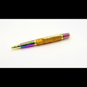 New Rainbow Manhattan style hand crafted pen